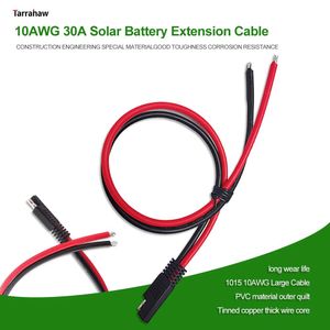 Accessories 10AWG Solar Energy Storage Extension Cord Sae Repair Plug 50CM Red and Black Cable Ship Engineering Vehicle Car Battery Connect