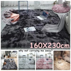 Gruby dywan do salonu pluszowy dywan dziecięcy łóżko puszyste dywany podłogowe okno łóżko Decor Decor Docs Soft Velvet Mat 231229
