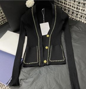 Ch2024 nuovo maglione autunno/inverno giacca cappotto primaverile cardigan cappotto casual di fascia alta da donna primavera Natale Ringraziamento regalo di compleanno San Valentino