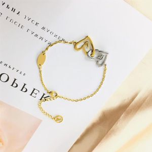 Ny stil designer smycken armband armband 18k guld pläterad 925 silverpläterad rostfritt stål armband manschettkedja kvinnor armband 213s