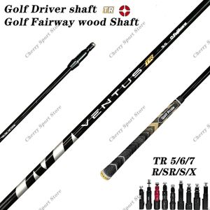 Brandnew Golf Shaft Fujikura Ven Golf Drive Shaft TR 5/6/7 R/SR/S/X Flex Graphite Shaft Wood Shaft Free Montering Hylsa och grepp