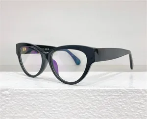 Mode beliebte Designer Damen optische Brillen 3436 3438 Vintage einfache quadratische Cat-Eye-Form Acetatbrille Freizeit vielseitiger Stil Anti-Ultraviolett mit Etui