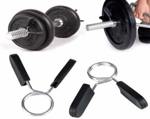 1set2pcs 30mm barbell spor salonu ağırlığı kaldırma Dumbbell kilit kelepçesi yaylı yakalı klipler6525590