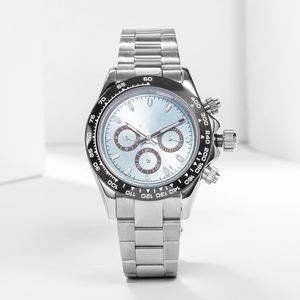 Relógio de designer relógio masculino relógio de movimento mecânico automático todo em aço inoxidável vidro safira 5ATM à prova d'água super brilhante 41 mm Montre de Luxe