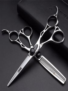 Hårsaxa Aplants 6 tum Barber Shop Set Professional Frisörssalongtillbehör som skär tunnare Shears7483348