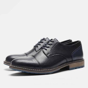 Grandi dimensioni US7-13 uomini Dress Scarpe Business Oxfords Casual For Man Formale Gentle Men's Designer Scarpe da uomo Resistente Mens Super Shoe Factory Articolo AL6603