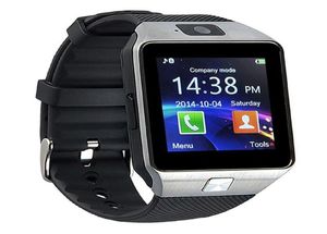 Slimy Smart Watch DZ09 Sincronização Notificador Suporte Cartão SIM TF Conectividade Bluetooth para Android Phone Smartwatch Clock7527633