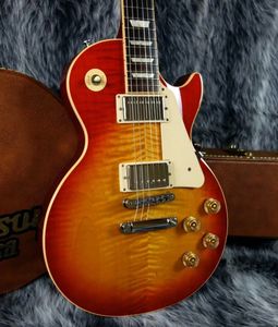 بول التقليدية 2016 T Heritage Cherry Sunburst الكهربائية الغيتار