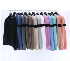 디자이너 Mens Mens Hoodie Candy Hoody Women 캐주얼 로고 Long Sleeve 커플 느슨한 O-Neck 디자이너 후드 Luxury 브랜드 스웨트 Multicolour Stones Island