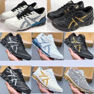 Gel Quantum 360s Men's and Women's Running Shoes Gold Black Silver Green White Blue Grey Super High Speed Marathon Mesh Casual Shoes Street Knitted Sneakers