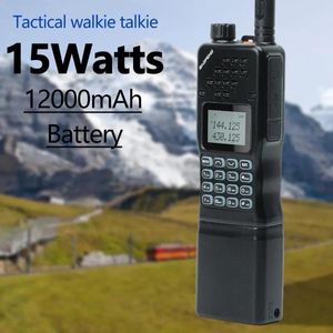 Talkie Walkie Talkie Baofeng AR152 15W Wysokie Power Proading 50 km VHF /UHF Long Range Tactial Game AN ​​/PRC152 do polowania