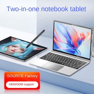 2023 Yeni Dokunmatik Ekran Dizüstü Bilgisayar Tablet 2'si 1 arada Ofis Tasarım Öğrenme Kitabı Toptan Satış