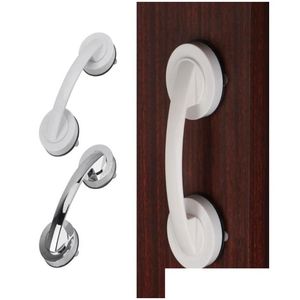 Handles Pulls No Drilling Shower Handle With Suction Cup Anti-Slip Handrailoffers Safe Grip For Safety Grab In Bathroom Bathtub Gl Dhqt1