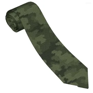 Bow Ties Camouflage Neckties Men Women Skinny Polyester 8 Cm Classic Neck For Suits Accessories Business