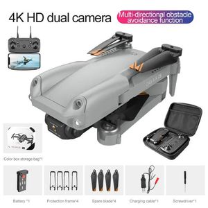 4K HDデュアルカメラ付きシミュレータRCドローン空中シミュレータ写真リモートコントロールQuadcopter UAV障害物回避機能OAS Air 2