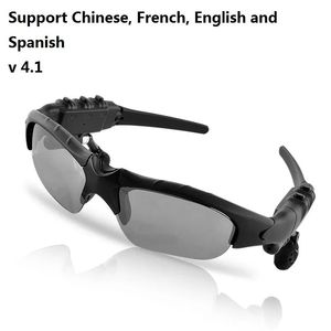 Słuchawki V4.1 Bezprzewodowe okulary przeciwsłoneczne Bluetooth Outdoor okulary przeciwsłoneczne Słońce Stereo Handsfree słuchawkowe słuchawki do słuchawki do smartfona w handlu detalicznym HBS36