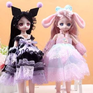 30 cm Puppe 16 Bjd oder Dress Up Kleidung Zubehör Prinzessin Kinder Kinder Mädchen Geburtstagsgeschenk Spielzeug für Großhandel 231229