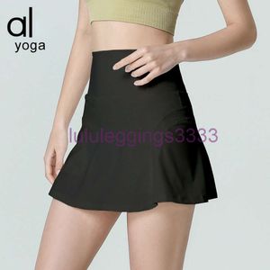 Pantaloncini da yoga Al Gonna corta da donna per sport e fitness Pantaloncini da badminton a fondo piatto Gonna da tennis