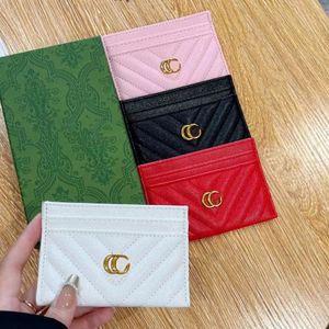 wallet card designer Card luxury Purse Mini Wallet cardholder mens wallet designers women Wallets Key Pocket Interior Slot with box Card Holders mens wallet