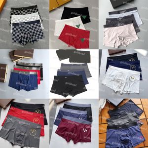 Designer Mens Underwear Cuecas Carta Pritned Boxers Soft Cotton Underpant Marca Masculino Briefs