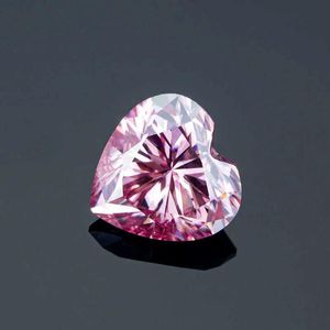 Pietre preziose Prezzo all'ingrosso per carato Rosa a forma di cuore 3EX VVS Moissanite Diamante Sciolto Pietra preziosa H1015