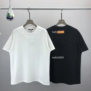 2024 Tees Mens 디자이너 T 셔츠 남자 여자 여자 Tshirts 편지 인쇄 짧은 슬리브 여름 셔츠 남성 느슨한 티 아시아 크기 s-xxxl h604