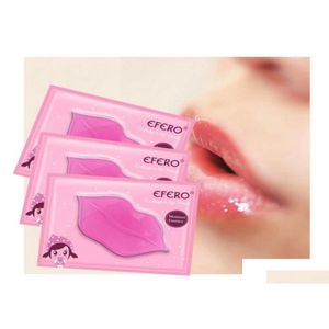 Lip Gloss Efero Collagen Mask Pads Fores Moisturizing Exfoliating Lips Plumper Pump Essentials Care Women5197551 Drop Delivery Healt Dhuiy
