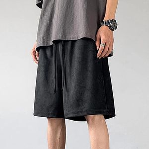 Pantaloncini da uomo con tasche profonde, vestibilità ampia, casual, per corsa, allenamento, basket, floreale