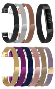 9 kolorów dla Fitbit Charge 3 Pasmo fitness magnetyczne Milanowe Bransoletki ze stali nierdzewnej pasma wymiany pasm Fitbit Charge3 Strap3696540
