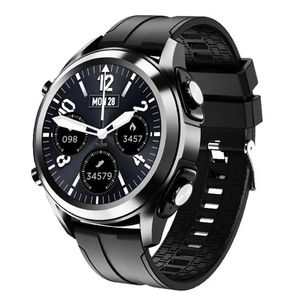 Słuchawki T10 Smart Watch Men Smartwatch TWS 2 w 1 HiFi stereo muzyka bezprzewodowa kombinacja słuchawkowa