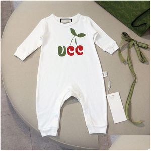 Macacões G Designer Baby Onesies Bodysuit Roupas Romper Boy Girl Traje Macacões Macacão Crianças para Bebês Outfits Drop Delivery Mater Dhe8u