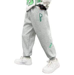 Çocuk Pantolon Pantolonlar Boys039 Pantolon Bahar ve Sıradan Spor Sonbahar Uzun Çocuklar039S Sweatpants Trend5124312