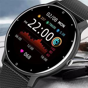 Saatler Erkekler Akıllı İzle Smartwatch Su Geçirmez Bluetooth Bilezik Spor Fitness Tracker Kan Basıncı Kalp Hızı Monitör Andro için Saatler