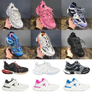 Casual Shoes Triple S track 3.0 Sneakers Transparent Nitrogen Crystal Outsole Running Shoes Mens Womens Trainers Black White Green EUR 35-45