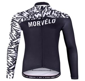 2022 Morvelo Winter Fleece WindProof Cycling Jacket Windjacket Thermal Mtbバイクコートメンズウォームアップジャケット2205261