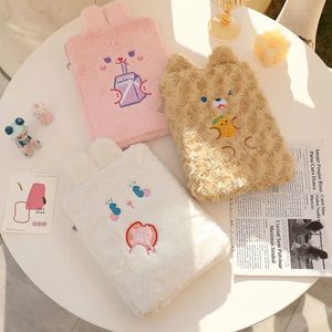 Ins Cute Plush Laptop Sleeves Carring Case 11 Inch Computer Bags For Macbook Ipad 9.7 10.2 10.5 Inch ASUS Laptop Sleeve Women 231229