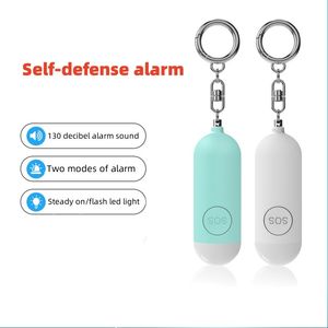 New self-protection alarm charging style for men, women and women self-protection pendant for children double-mode self-protection alarm key chain