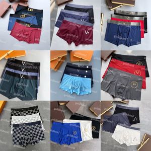 Clássico masculino casual cuecas de alta qualidade modal boxers designer confortável respirável cueca