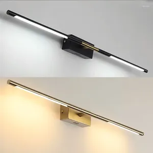 Wall Lamp Mirror Front LED Modern Nordic Makeup Bathroom Sconce Lighting Living Room Bedside Foyer Home Decor Light