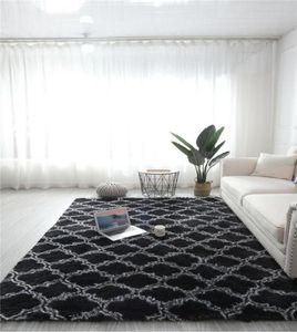 Lussuoso tappeto per camera da letto in peluche con tappeti lavabili a pelo lungo per soggiorno Decorazione domestica di lusso soffice tappeto per grandi aree Car4492821
