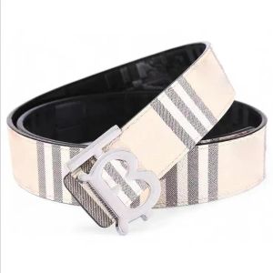 width designer belt mens Fashion luxury belts man silver black buckle belts for women designer striped double casual