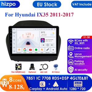 10.33''7862 AI System 2Din Android Car Radio Multimedia Video Player Hyundai Tucson 2 LM IX35 EL ELH GPS NAV CarPlay Auto 4G RDS