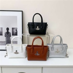 ViviennelyWestwoodlyToteバッグ新しいシングルショルダークロスボディバッグファッションハンドバッグ