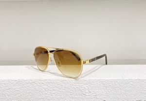 Carti Designer Polarized Sunglasses For Men Women Fashion Pilot Sunglass Luxury UV400 Eyewear Double Bridge Sun glasses Driver Metal Frame P