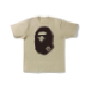 Neues BAPE Baden Ape Big Ape Head T-Shirt Schwarz