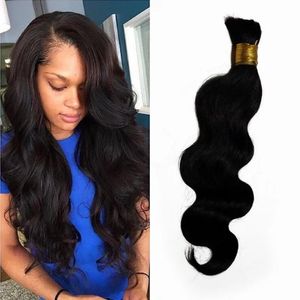 Bulks Cambodian Human Hair Weave in Bulk Natural Color Body Wave Bulk Hair Extensions Can be Dyed FDshine