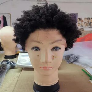 Wigs Brazilian Lace Front Wigs Remy Human Hair Afro Kinky Curly Wig Pre Plucked Natural Hairline