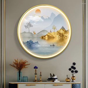 Wall Lamp Chinese Style Mural Indoor Lamps Decor LED Light Fixtures Creative Bedroom Sconces For Home Lights