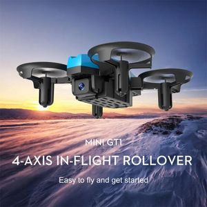 RC Drone 360 ° UAV Mini aereo telecomandato Rc aereo giocattoli per bambini giocattolo per bambini modello a 4 assi 24G elicottero 231229