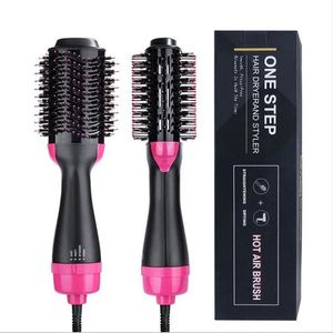 Dryers One Step hair dryer brush and Hair curlers 2 In 1 Volumizer Blower hot comb straightener Heating curling iron hair styling tools